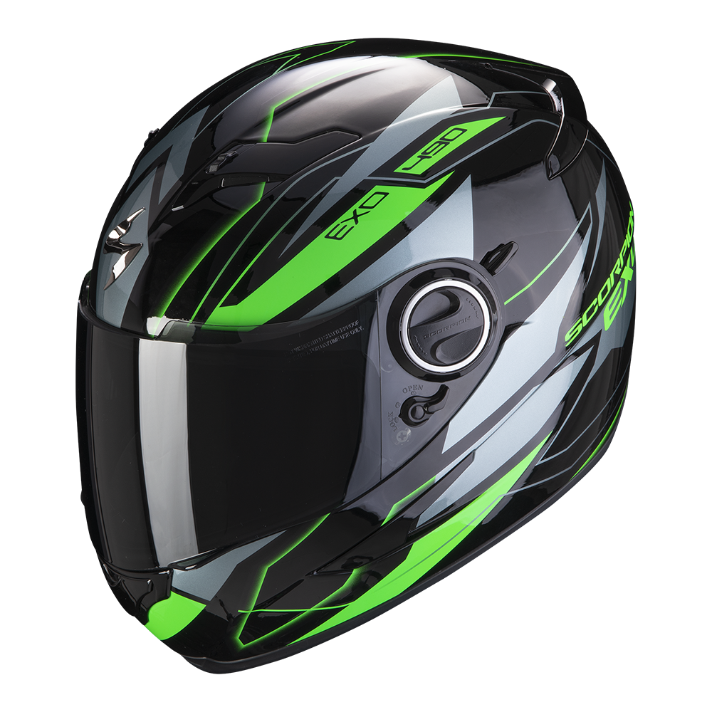 motorhelm groen