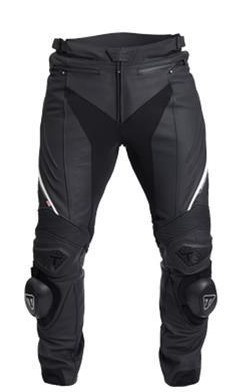 TRIUMPH Triple Motorbroek Zwart / Wit 