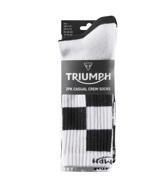 Triumph Checker Twin Pack Size
