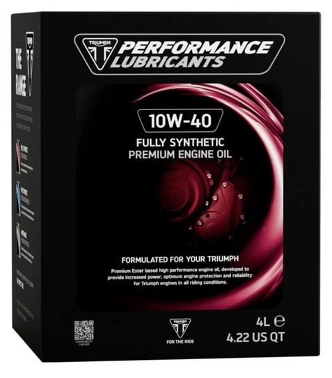 Triumph Fully Synthetic Premium Engine Oil 10W-40 4L