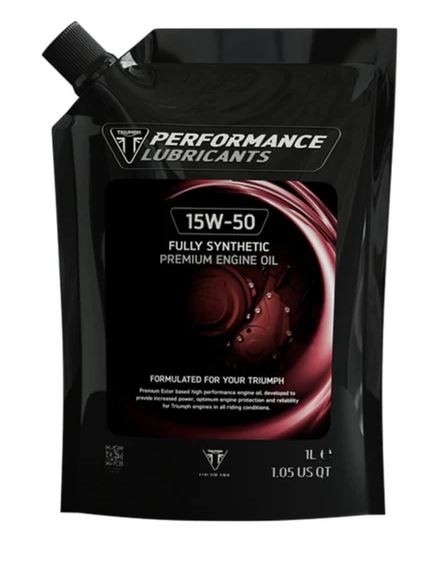 Triumph Fully Synthetic Premium Engine Oil 15W-50 1L