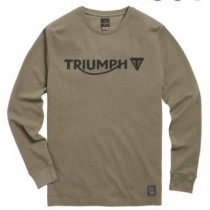 Triumph Bettmann Longsleeve Khaki Top