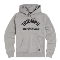 Triumph Carrick Pull-On Hoodie Grey Marl