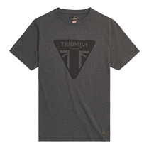 Triumph Helston Tee Black Marl