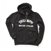 TRIUMPH Lavenham Zip Thru Zwart