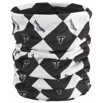 Harlequinn Neck Tube Black/Bone