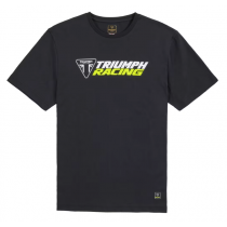 Triumph Racing T-Shirt Black/Yellow